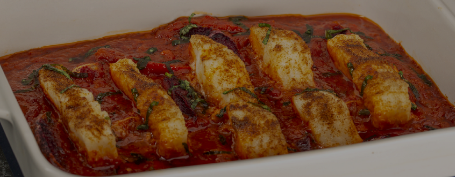 Create a delicious bass agrigento using Carbone Fine Food sauce. Great to use for an easy to cook seafood dinner.