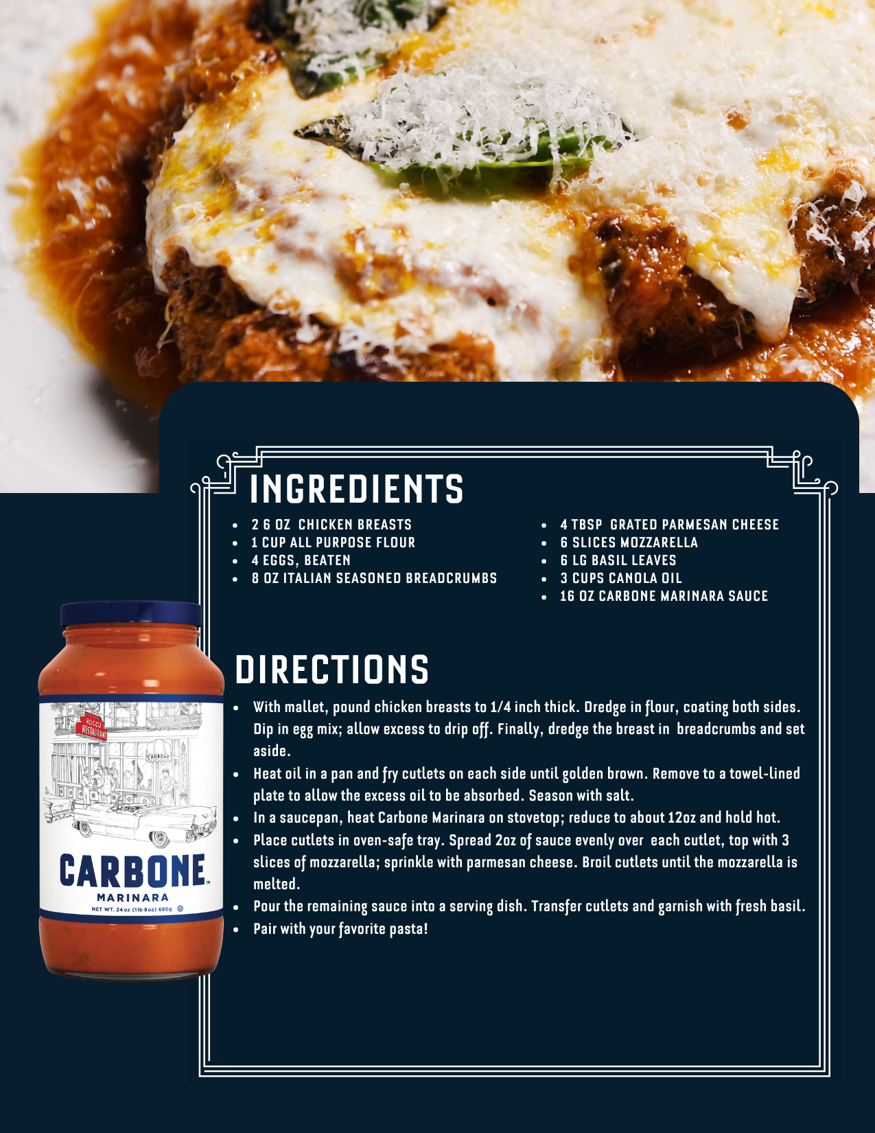 CARBONE CHICKEN PARM KIT | 5-Piece Gift Set