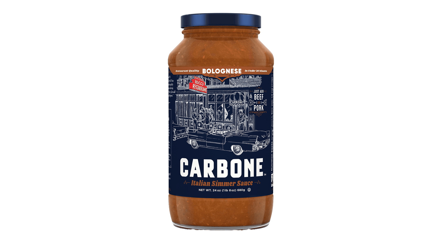 Bolognese simmer sauce single jar