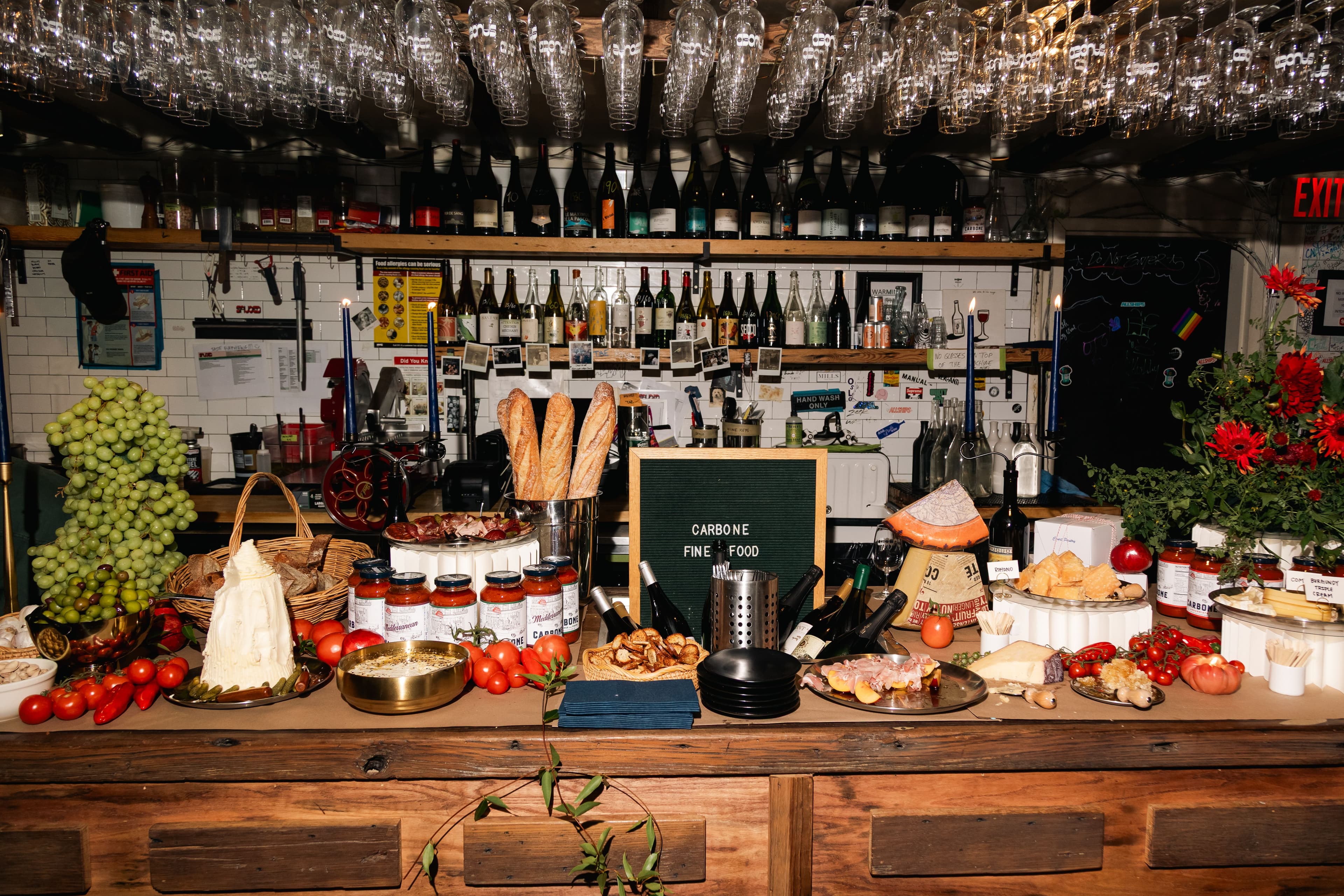 Tomato Party food spread