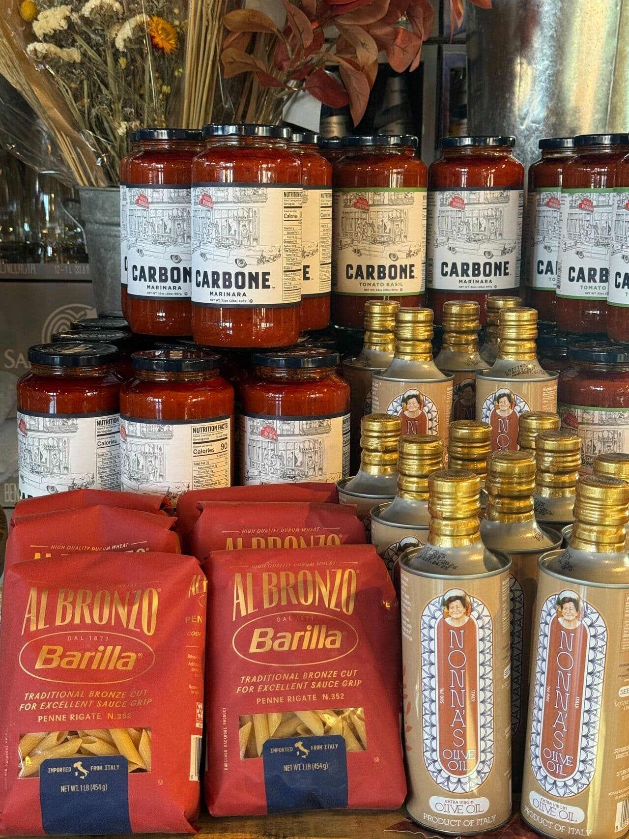 Carbone spread at store