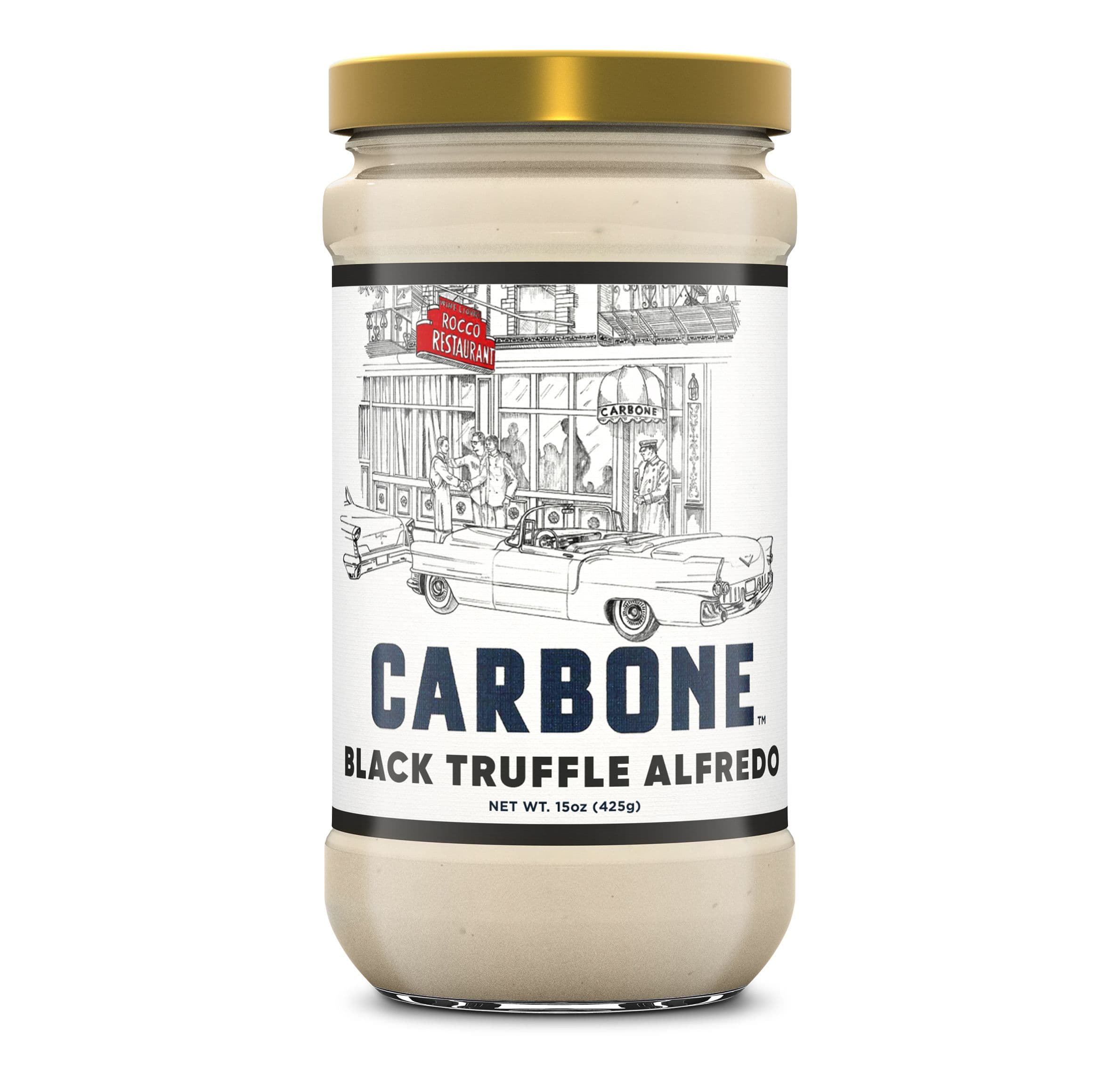 Black truffle alfredo