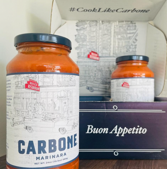 A great gift for the at-home chef in your life. Carbone Fine Food sauces are now available in 2-packs.
