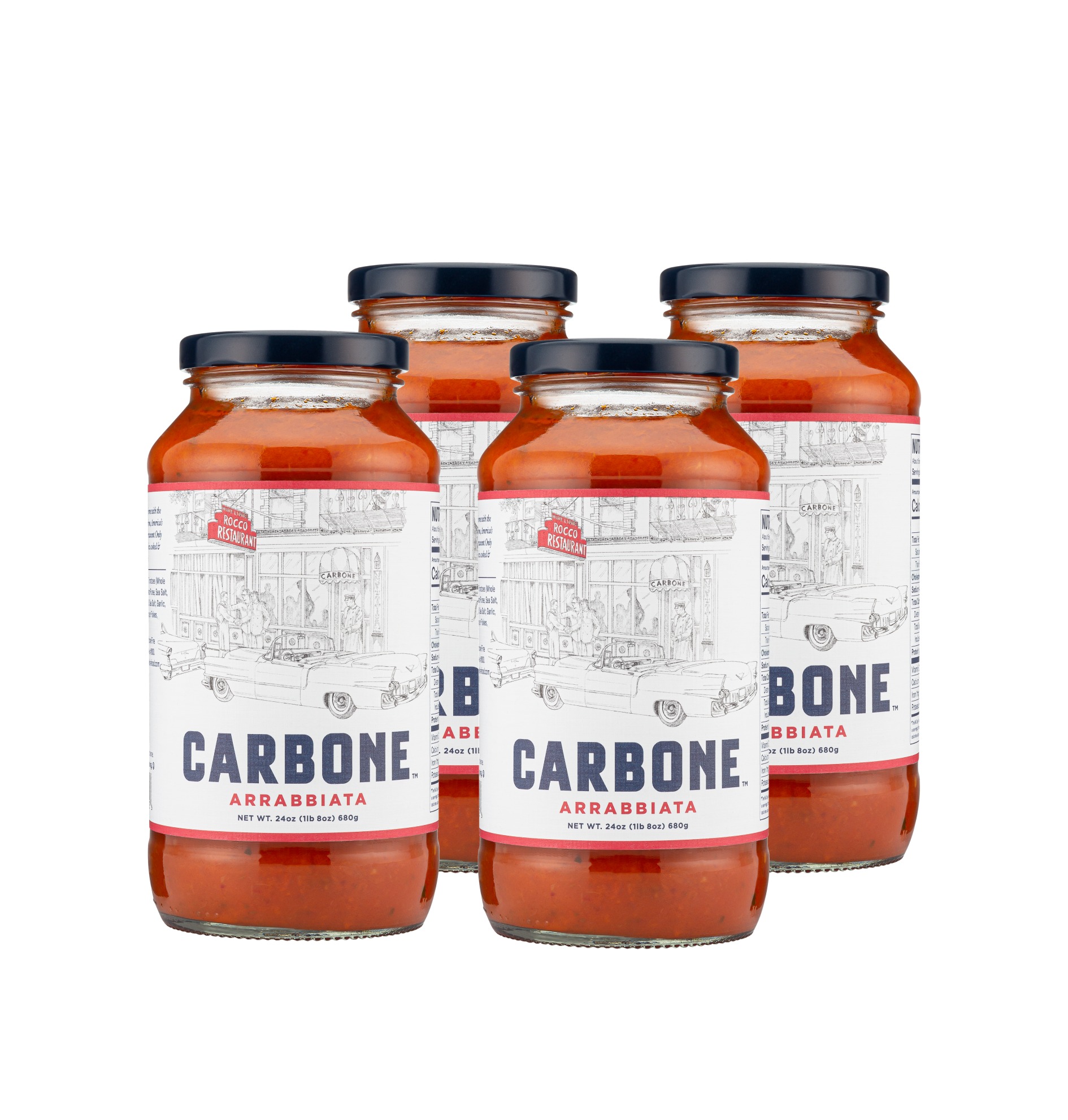 Carbone Arrabbiata Marinara Sauce 4-pack