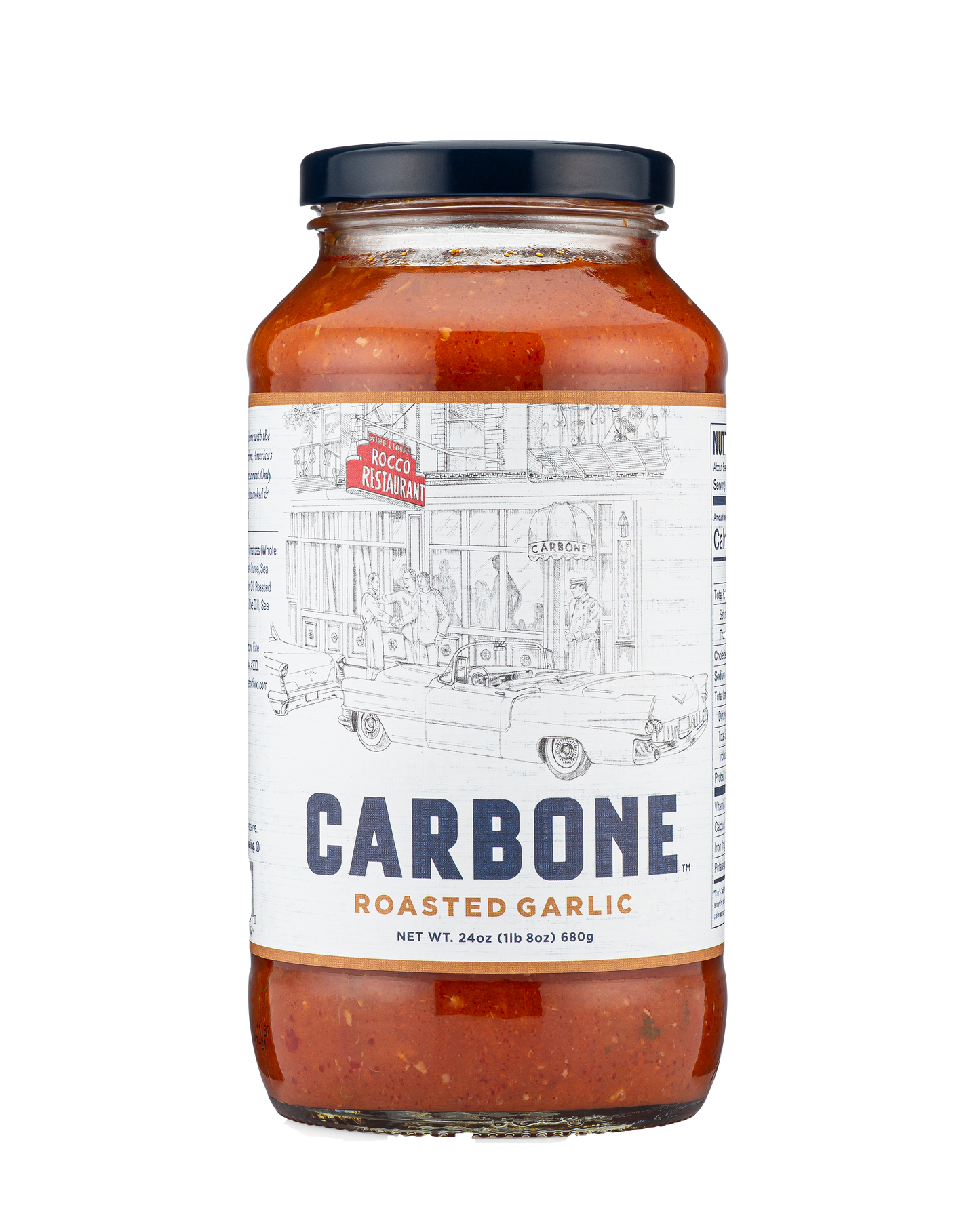 Carbone Roasted Garlic Pasta Sauce 