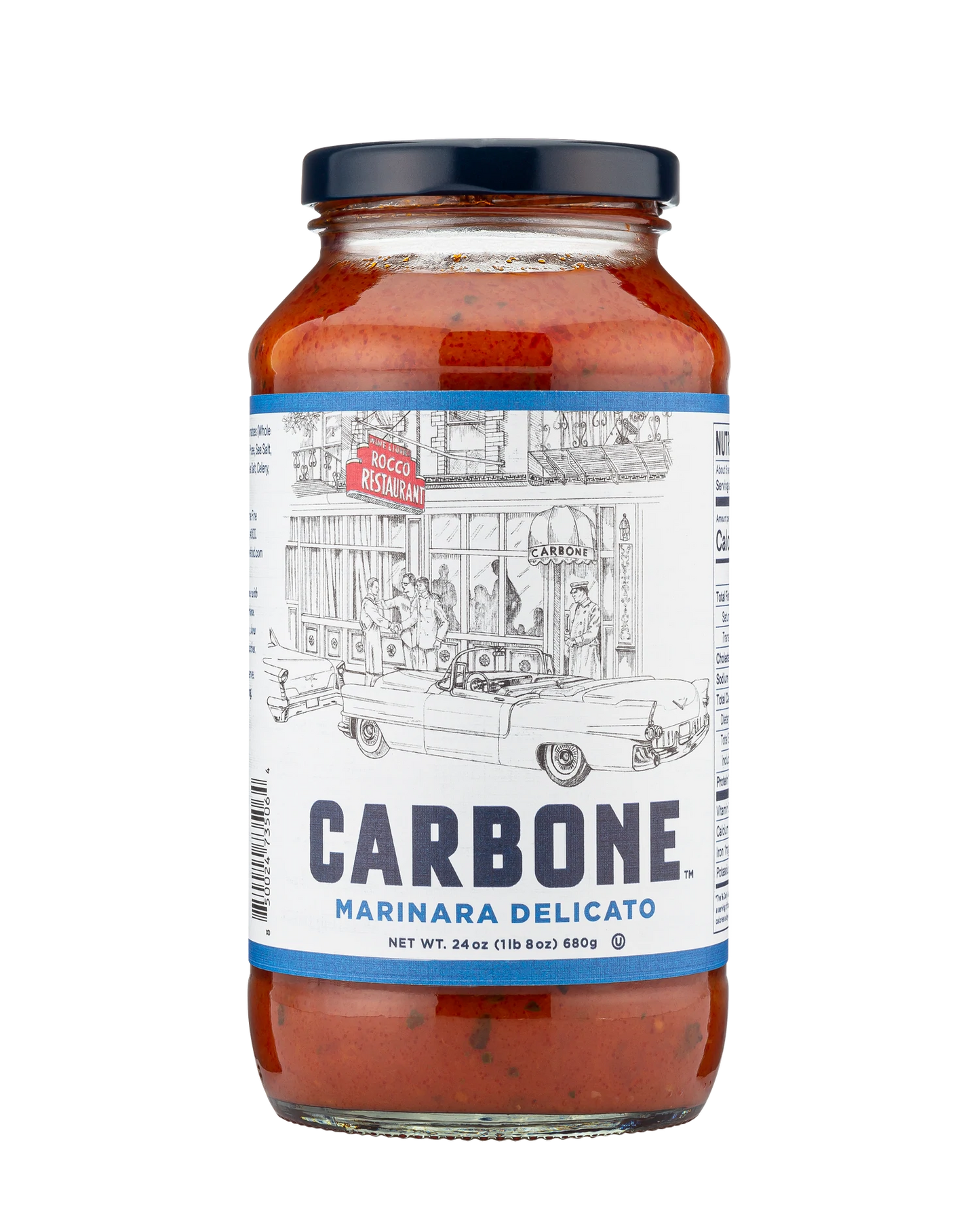 Carbone Marinara Delicato Pasta Sauce low fodmap