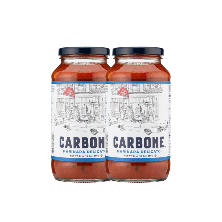 Carbone Marinara Delicato Pasta Sauce low fodmap 2 Pack