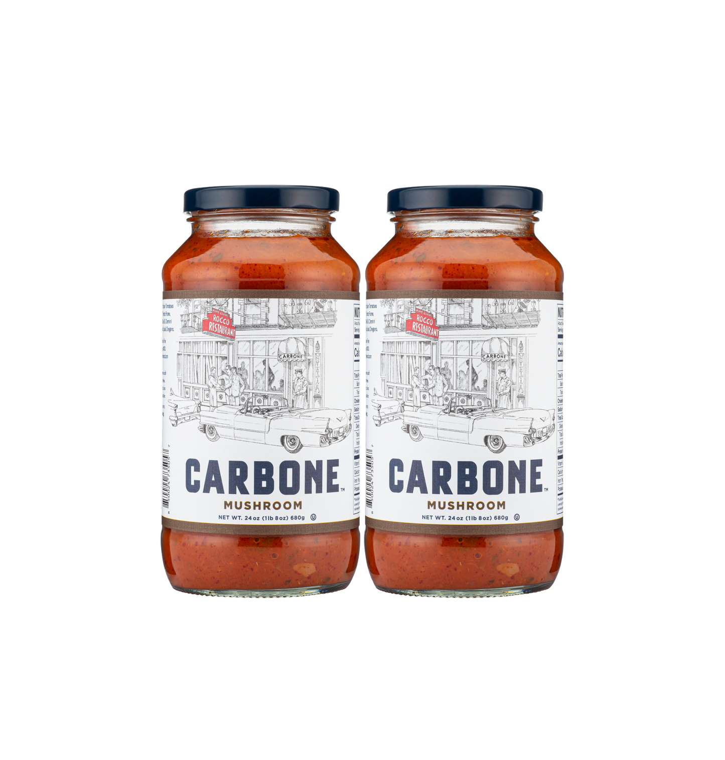 Carbone Mushroom 2-Pack