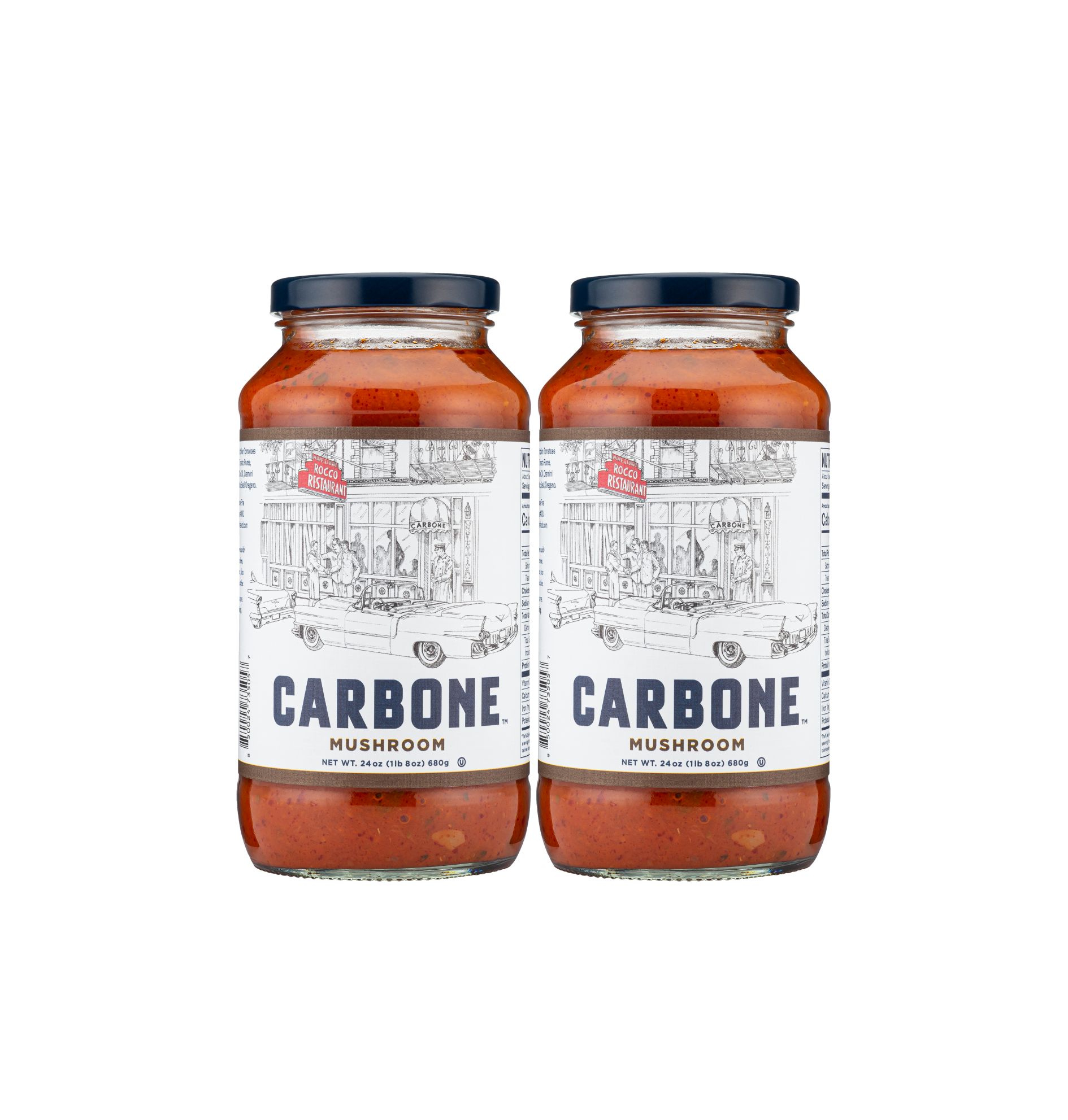Carbone Mushroom 2-Pack